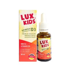 Vitamin D3 Lux Kids nhỏ giọt - Tăng chiều cao cho trẻ (30ml)