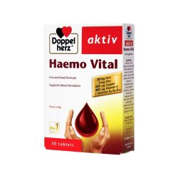 Viên uống bổ sung sắt Doppelherz Aktiv Haemo Vital (30 viên)