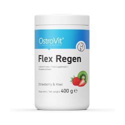 OstroVit FLEX REGEN- Hỗ trợ làm xương khớp chắc khỏe 400gr (Vị Dâu Kiwi/Vị Lê Đào)