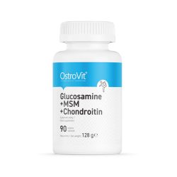 OstroVit Glucosamine + MSM + Chondroitin - Hỗ trợ xương khớp chắc khỏe (90 Viên)