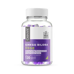 Viên uống thuần chay OstroVit Ginkgo Biloba VEGE-Giúp tăng cường trí nhớ, sự tập trung, tăng cường tuần hoàn tim mạch (120 Viên)